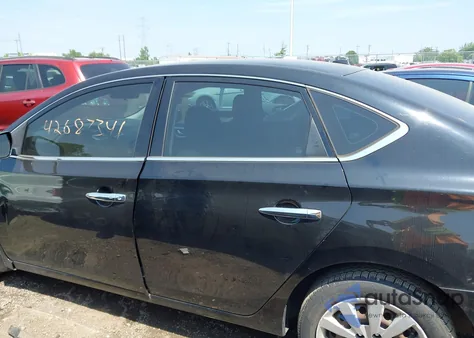 2015 Nissan Sentra Sv из США, поврежденный, VIN 3N1AB7AP2FY276507